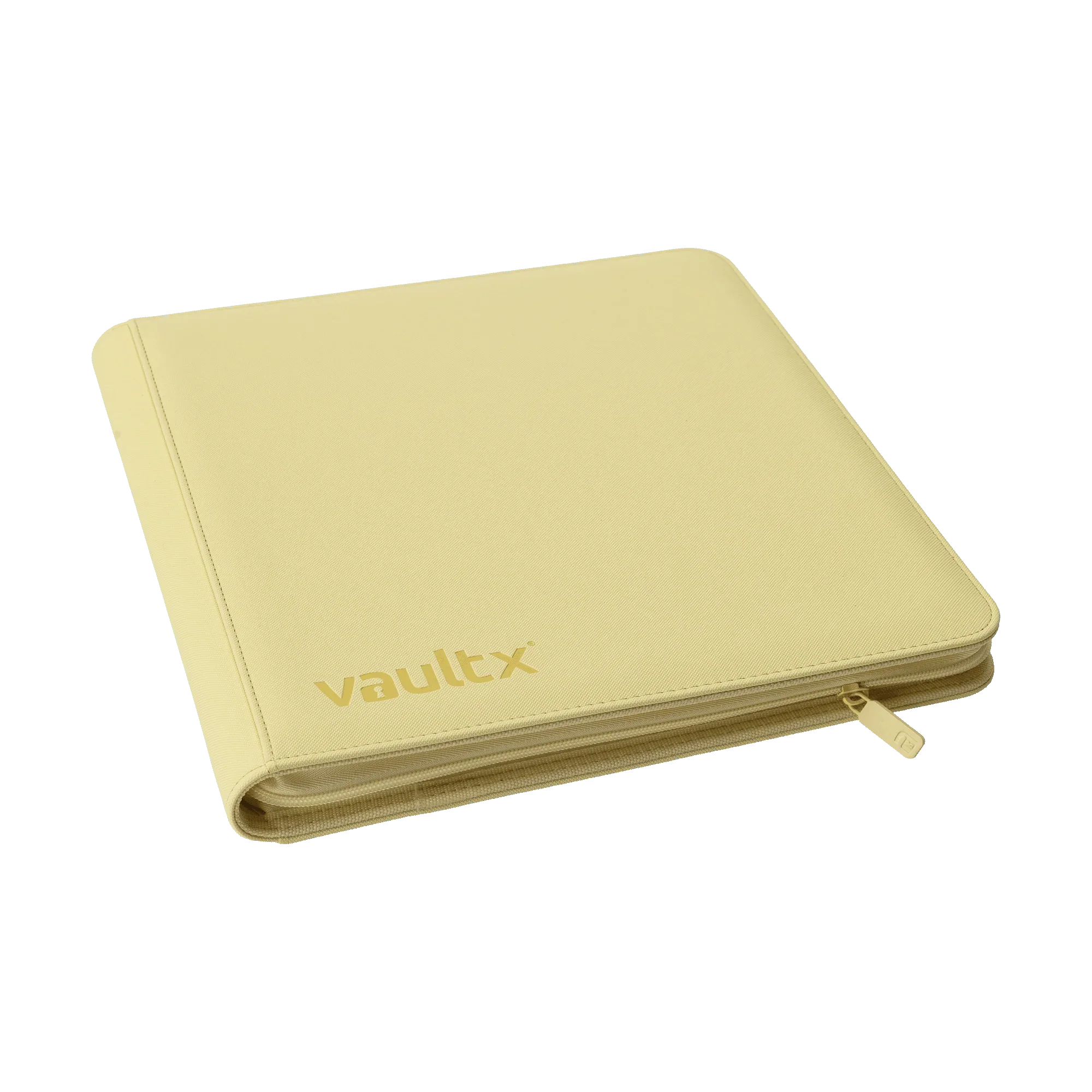 Vault X - 12-Pocket Exo-Tec Zip Binder - Pastel Yellow Vault X - 12-Pocket Exo-Tec Zip Binder - Pastel Yellow