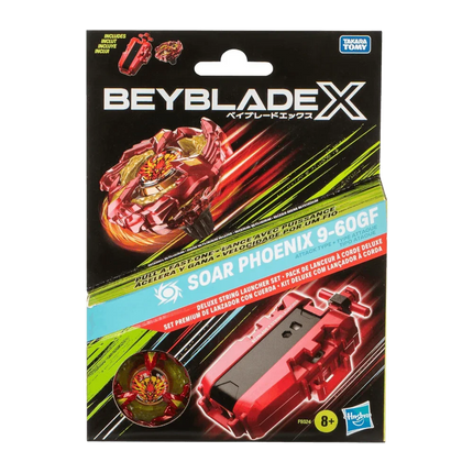 Beyblade X - Deluxe String Launcher Set - Soar Phoenix 9-60GF