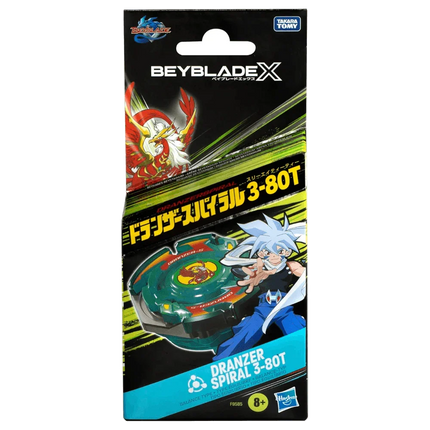 Beyblade X - Anniversary X-Over Top and Launcher - Dranzer Spiral 3-80T
