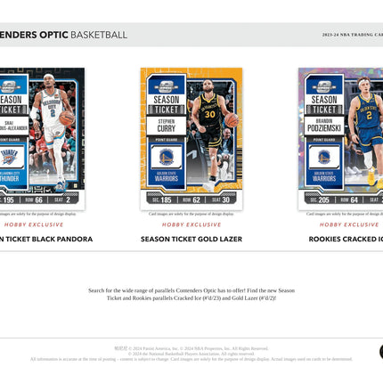 Panini - 2023/24 Contenders Optic Basketball (NBA) - Hobby Box