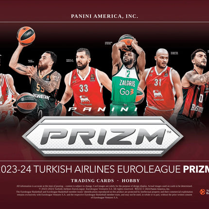 Panini - 2023/24 Prizm Euroleague Basketball (NBA) - Hobby Box