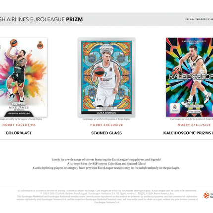 Panini - 2023/24 Prizm Euroleague Basketball (NBA) - Hobby Box