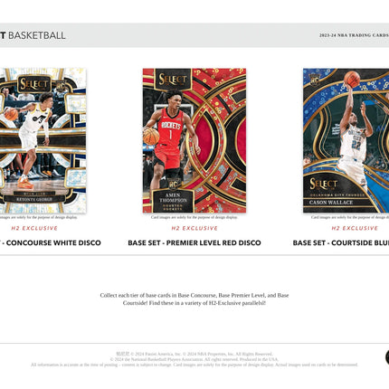 Panini - 2023/24 Select Basketball (NBA) - Hybrid H2 Box