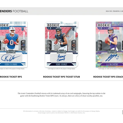 Panini - 2024 Contenders American Football (NFL) - Hobby Box