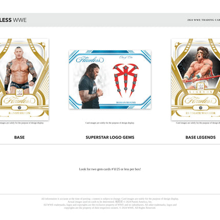 Panini - 2024 Flawless WWE - Hobby Box