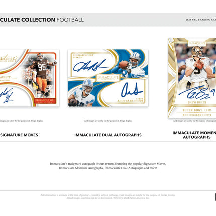Panini - 2024 Immaculate American Football (NFL) - Hobby Box