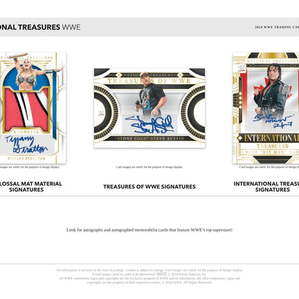 Panini - 2024 National Treasures WWE - Hobby Box