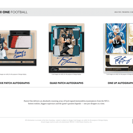 Panini - 2024 One American Football (NFL) - Hobby Box