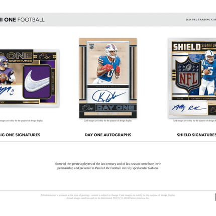 Panini - 2024 One American Football (NFL) - Hobby Box