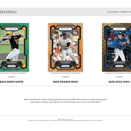 Panini - 2024 Prizm Baseball (MLB) - Hobby Box