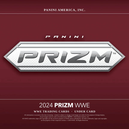Panini - 2024 Prizm WWE Wrestling Under Card - Hobby Box