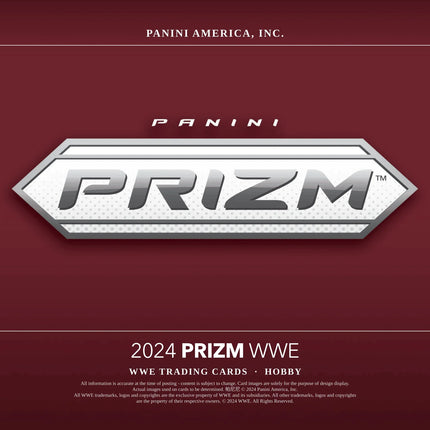 Panini - 2024 Prizm WWE Wrestling - Hobby Box (12 Packs)