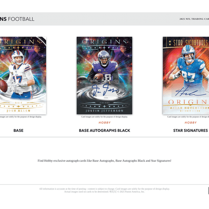 Panini - 2025 Origins American Football (NFL) - Hobby Box