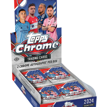 Topps - 2024 Chrome MLS Football (Soccer) - Hobby Box