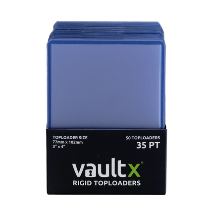 Vault X - Rigid Toploaders 35pt (50 Pack)