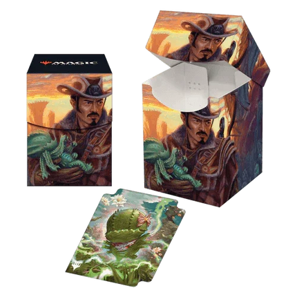 Outlaws of Thunder Junction Yuma, Proud Protector 100+ Deck Box® for Magic: The Gathering