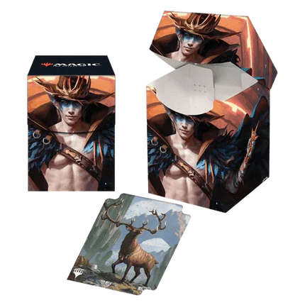 Outlaws of Thunder Junction Oko, the Ringleader Key Art 100+ Deck Box® for Magic: The Gathering