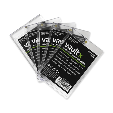 Vault X - Magnetic Card Holders 75pt (5 Pack)
