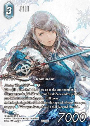 Jill (Full Art) (26-034L) - Gunslinger in the Abyss Foil