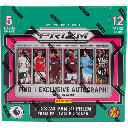 2023/24 Prizm Premier League Football (Soccer) - International Hobby Box (12 Packs)