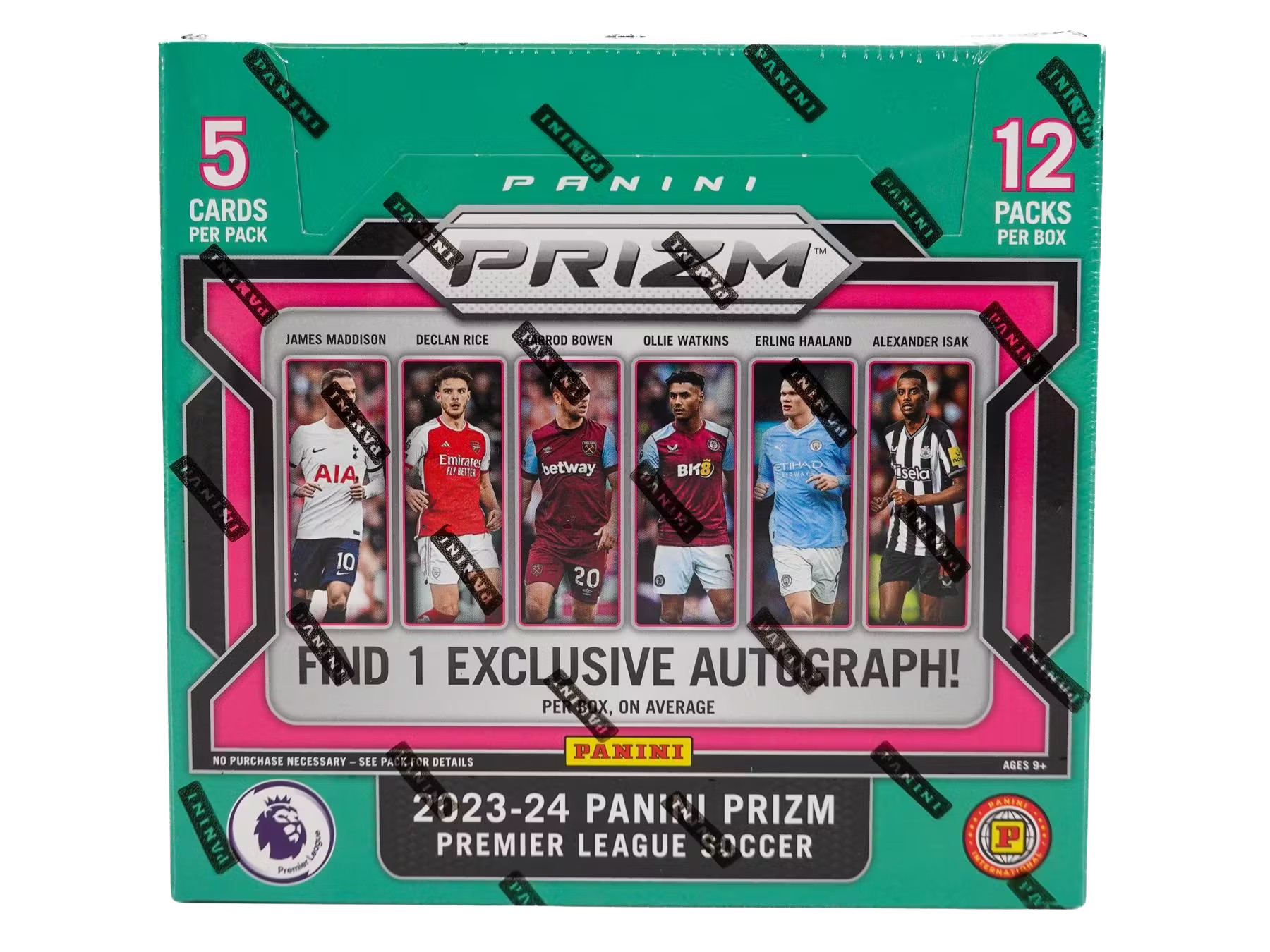 2023/24 Prizm Premier League Football (Soccer) - International Hobby Box (12 Packs)