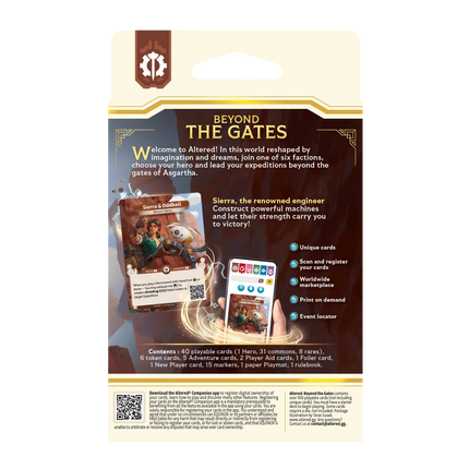 Altered TCG - Beyond The Gates - Starter Deck - Axiom