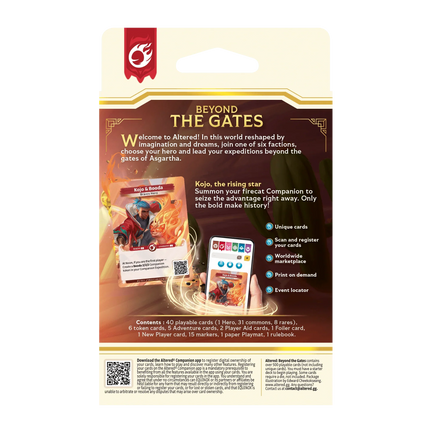 Altered TCG - Beyond The Gates - Starter Deck - Bravos