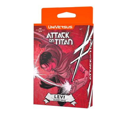UniVersus CCG - Attack on Titan - Battle for Humanity Levi Clash Deck