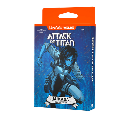 UniVersus CCG - Attack on Titan - Battle for Humanity Mikasa Clash Deck