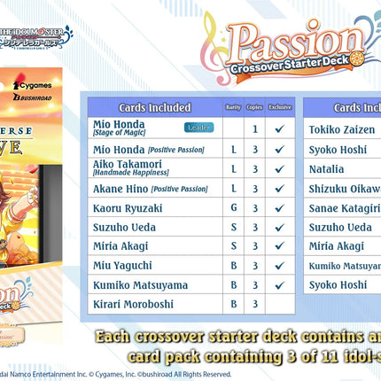 Shadowverse: Evolve - Crossover - The idolm@ster Cinderella Girls - Mega Bundle