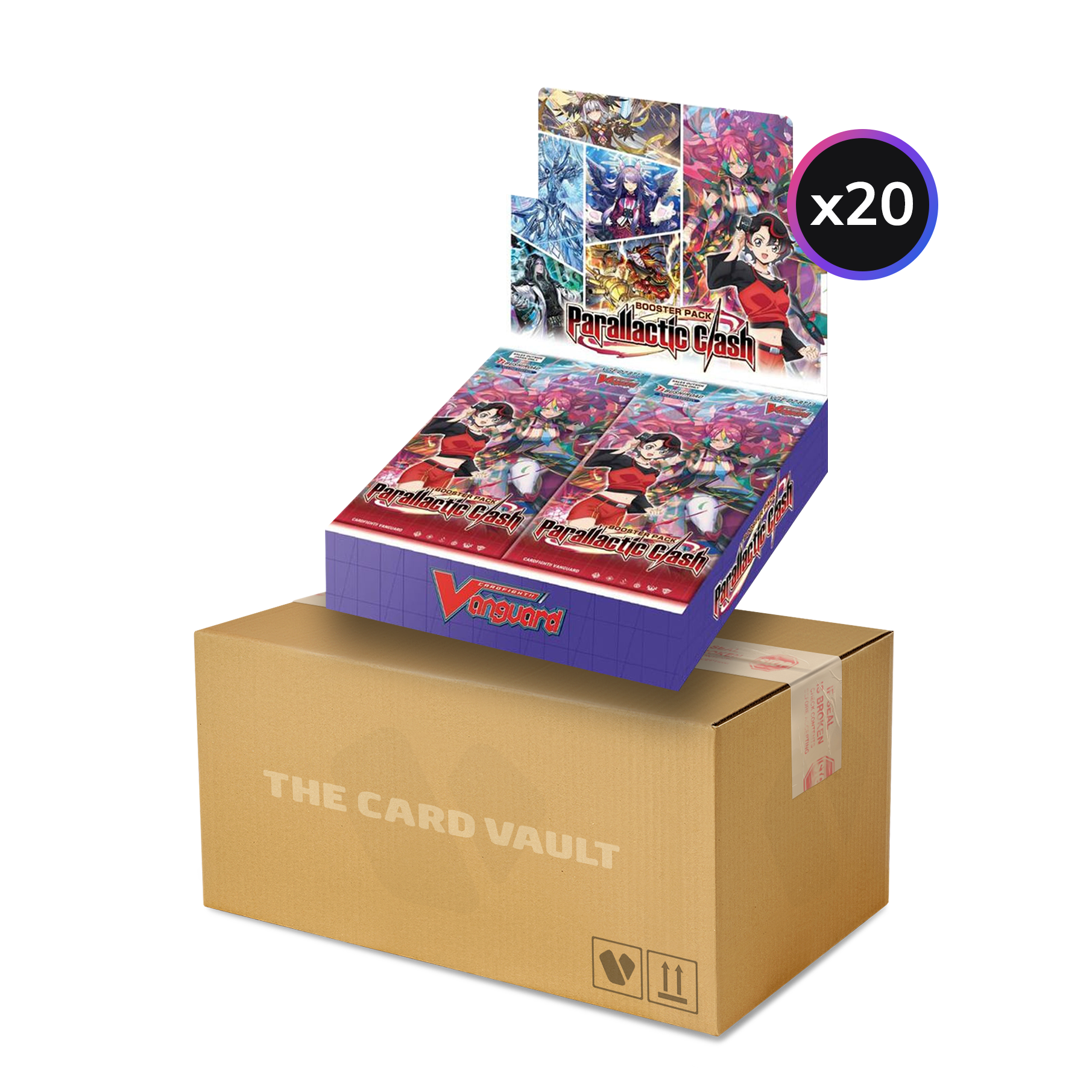 Cardfight!! Vanguard - Parallactic Clash - Display Case The Card Vault Cardfight!! Vanguard - Parallactic Clash - Display Case The Card Vault