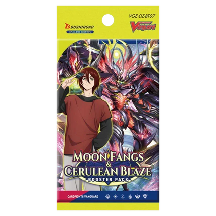 Cardfight!! Vanguard - Moon Fangs & Cerulean Blaze - Booster Pack