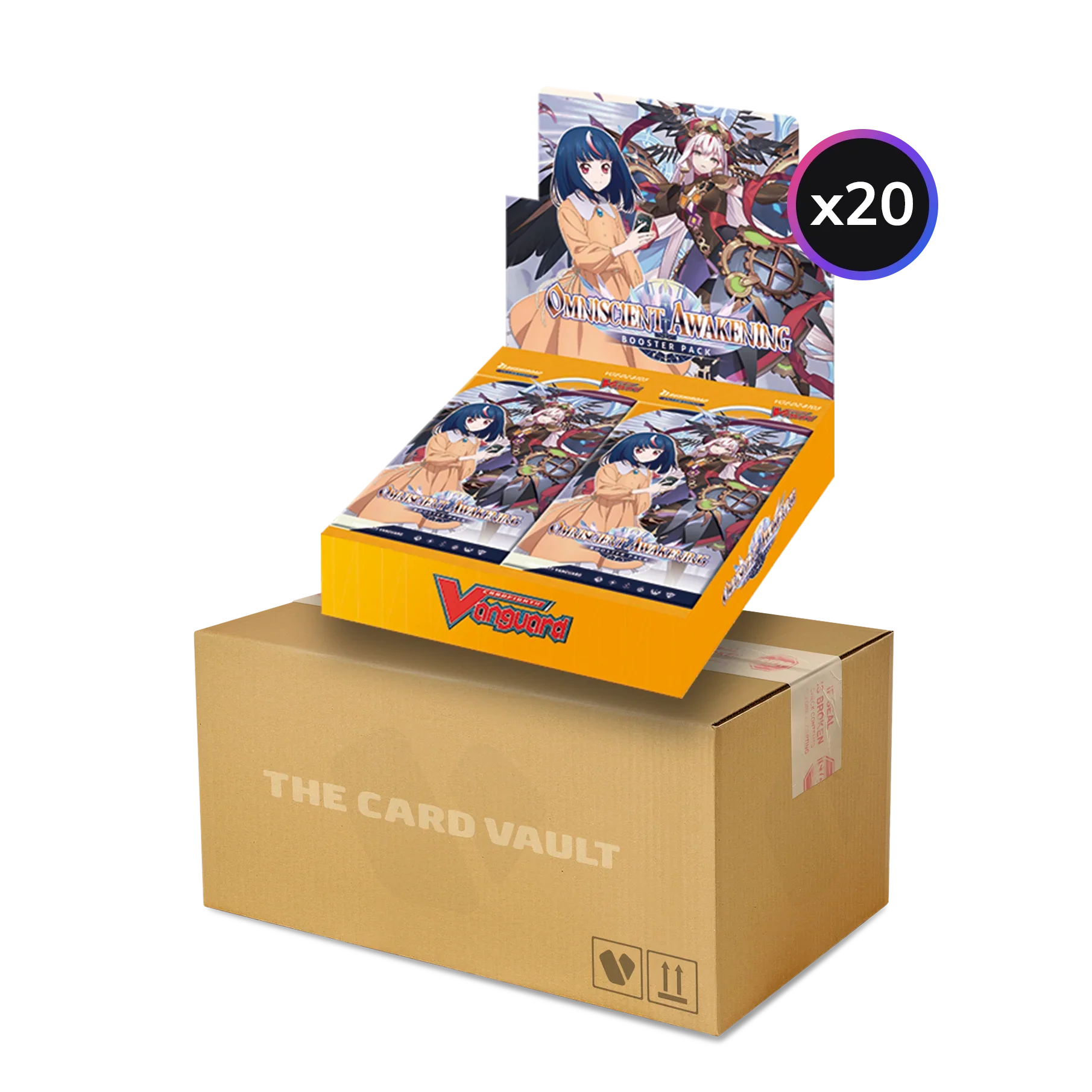 Cardfight!! Vanguard - Omniscient Awakening - Display Case (20x Boxes) The Card Vault Cardfight!! Vanguard - Omniscient Awakening - Display Case (20x Boxes) The Card Vault