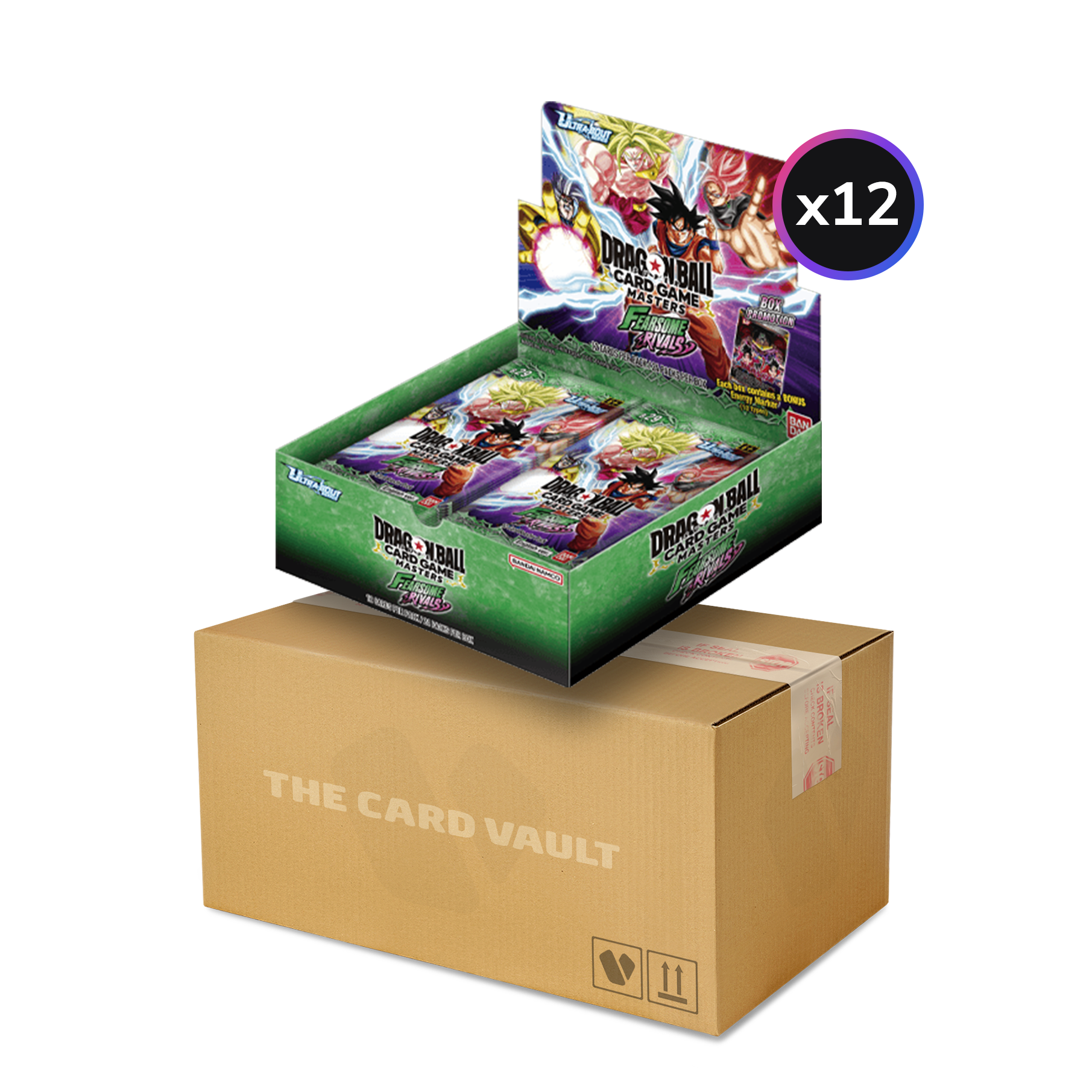 Dragon Ball Super CG Masters - Ultra-Bout Series Set 02 - Fearsome Rivals (B29) - Display Case (12x Booster Boxes) Dragon Ball Super CG Masters - Ultra-Bout Series Set 02 - Fearsome Rivals (B29) - Display Case (12x Booster Boxes)