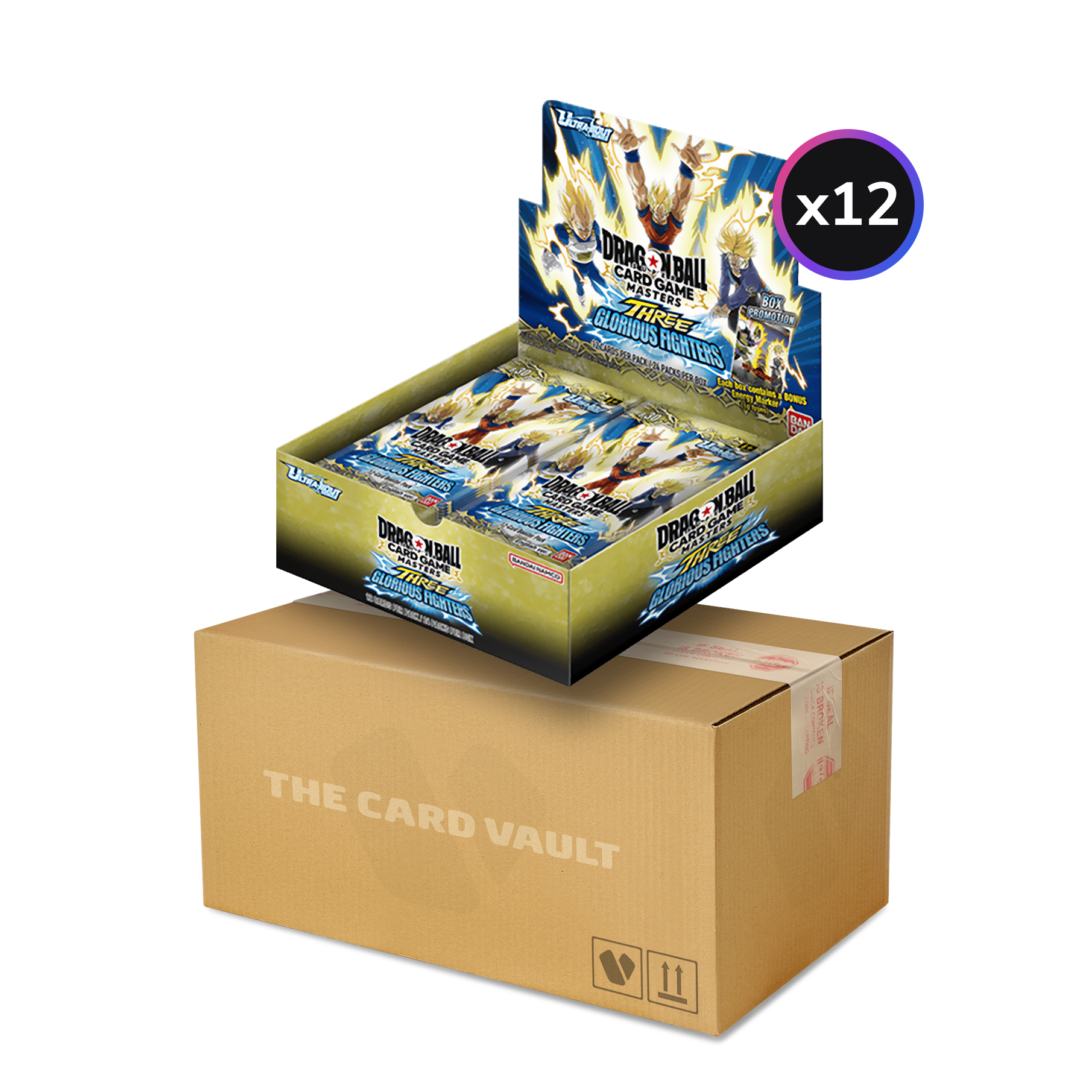 dragon ball super booster box case Dragon Ball Super CG Masters Ultra-Bout B30 Display Case – The Card Vault