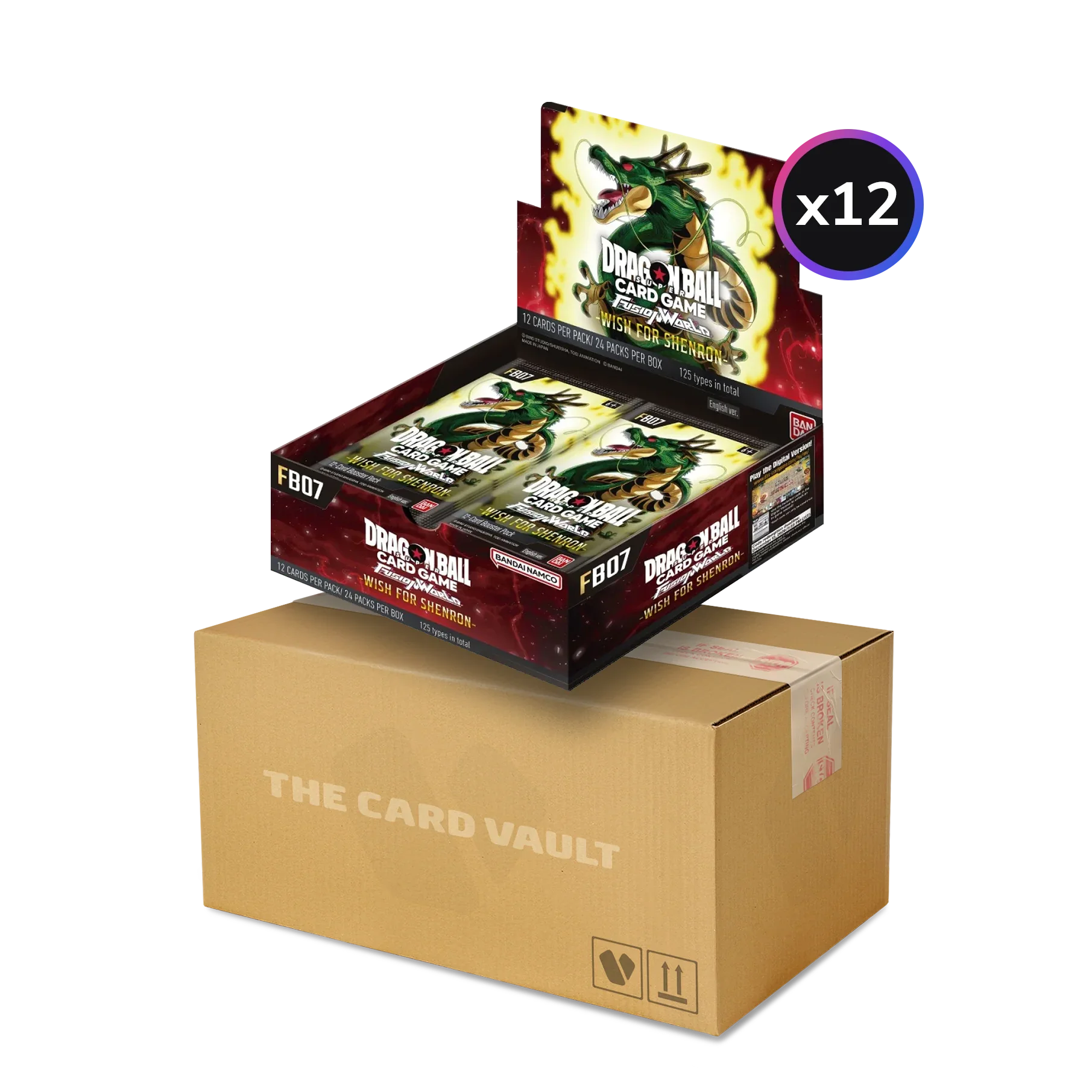 wish for shenron booster box Dragon Ball Super CG Fusion World - Wish For Shenron (FB07)
