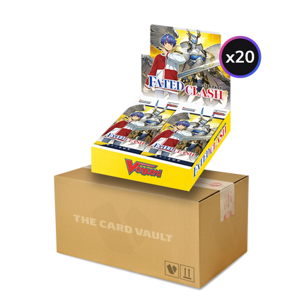 Cardfight!! Vanguard - Fated Clash - Display Case (20x Booster Boxes)