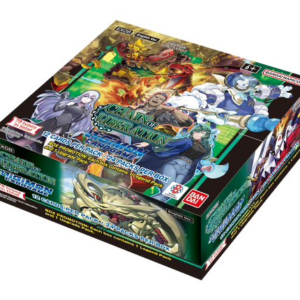 Digimon Card Game - Chain Of Liberation (EX08) - Booster Box (24x Packs)