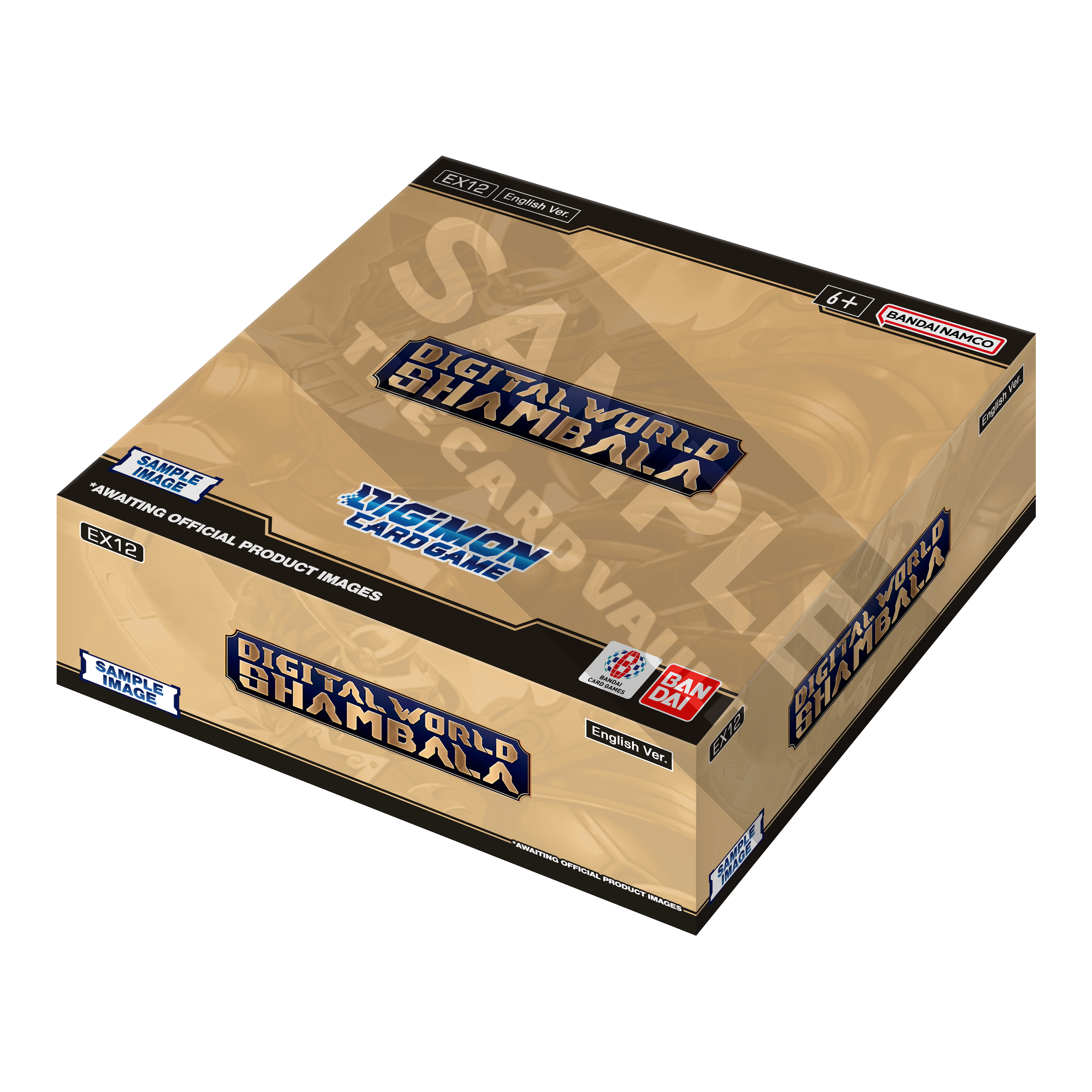 Digimon Card Game - Digital World Shambala (EX12) - Booster Box (24x P The Card Vault Digimon Card Game - Digital World Shambala (EX12) - Booster Box (24x P The Card Vault