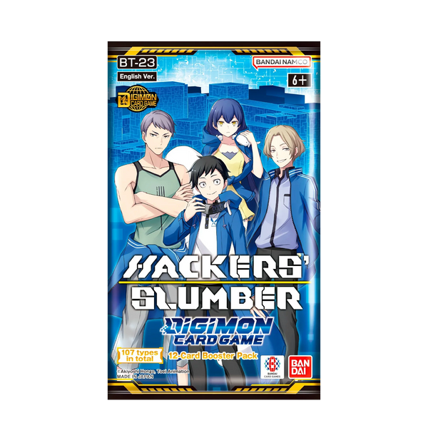 Digimon Card Game - Hackers' Slumber (BT23) - Booster Pack – The
