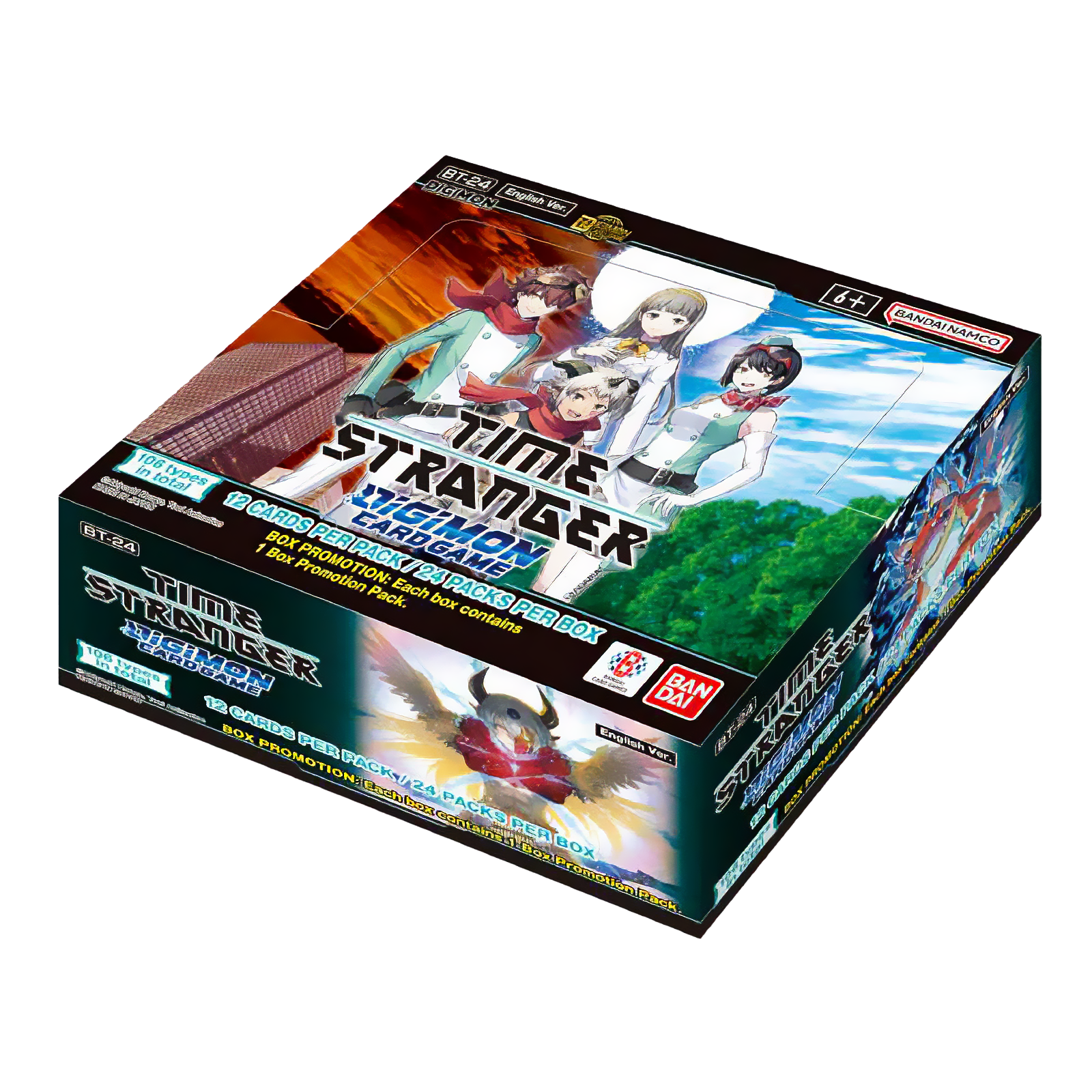 Digimon Card Game - Time Stranger (BT24) - Booster Box (24 Packs) The Card Vault Digimon Card Game - Time Stranger (BT24) - Booster Box (24 Packs) The Card Vault