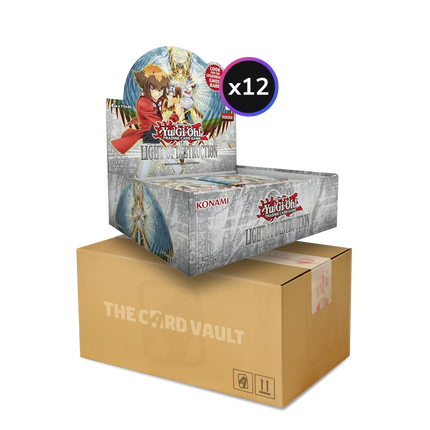 Yu-Gi-Oh! - Light Of Destruction - Display Case (12 Booster Boxes) - Unlimited Reprint