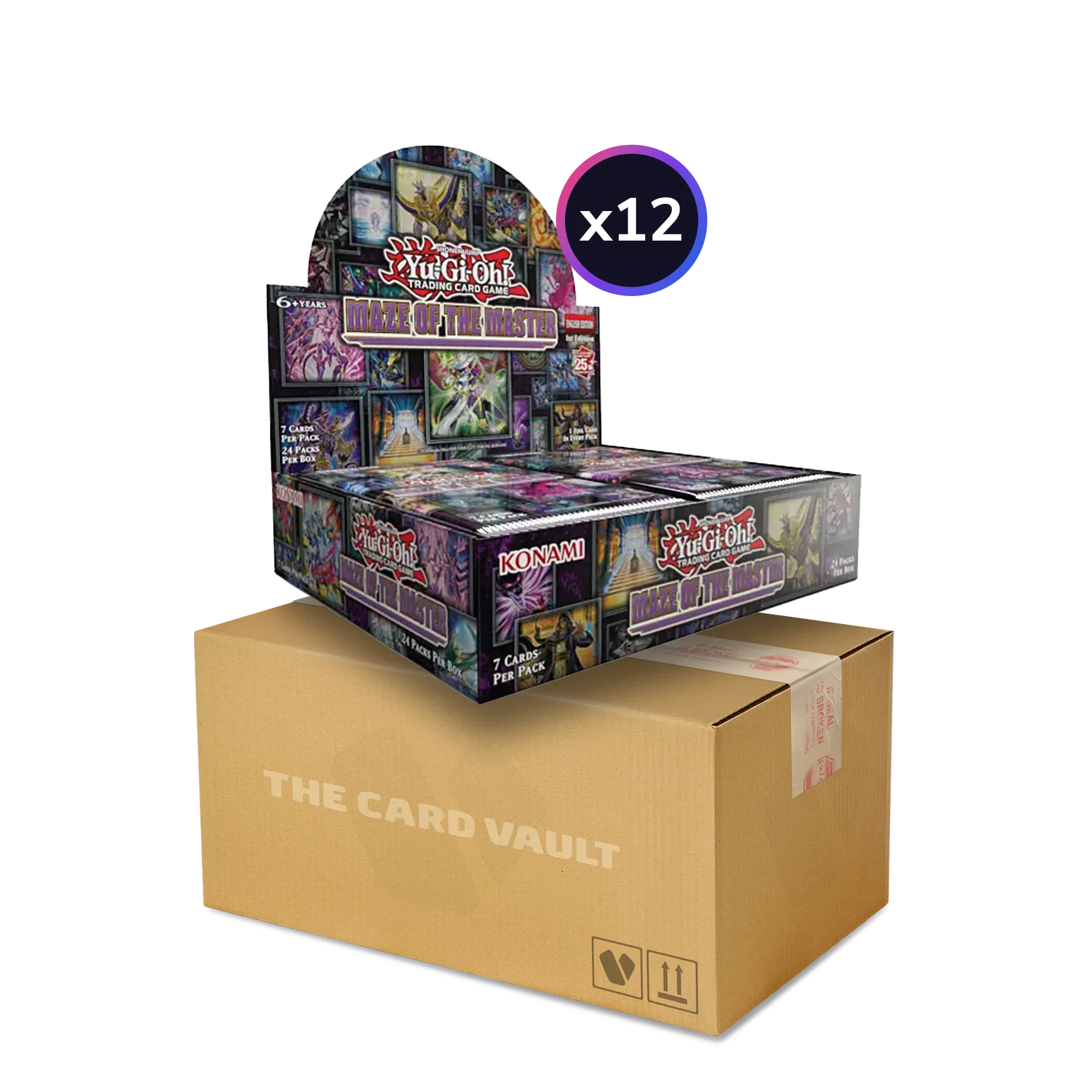 Yu-Gi-Oh! TCG - Maze of the Master - Display Case (12x Booster Boxes) The Card Vault Yu-Gi-Oh! TCG - Maze of the Master - Display Case (12x Booster Boxes) The Card Vault