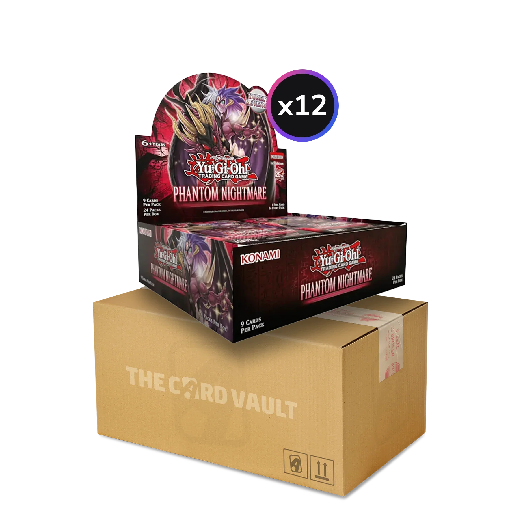 Yu-Gi-Oh! - Phantom Nightmare - Display Case (12x Booster Boxes) The Card Vault Yu-Gi-Oh! - Phantom Nightmare - Display Case (12x Booster Boxes) The Card Vault