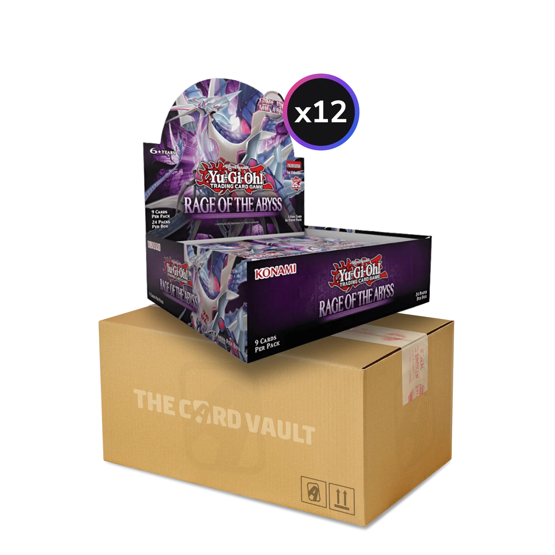 Yu-Gi-Oh! - Rage of The Abyss - Display Case (12x Boxes) The Card Vault Yu-Gi-Oh! - Rage of The Abyss - Display Case (12x Boxes) The Card Vault