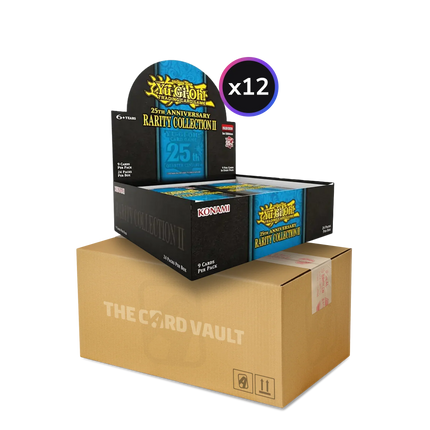 Yu-Gi-Oh! - 25th Anniversary Rarity Collection 2 - Display Case (12x Booster Boxes)
