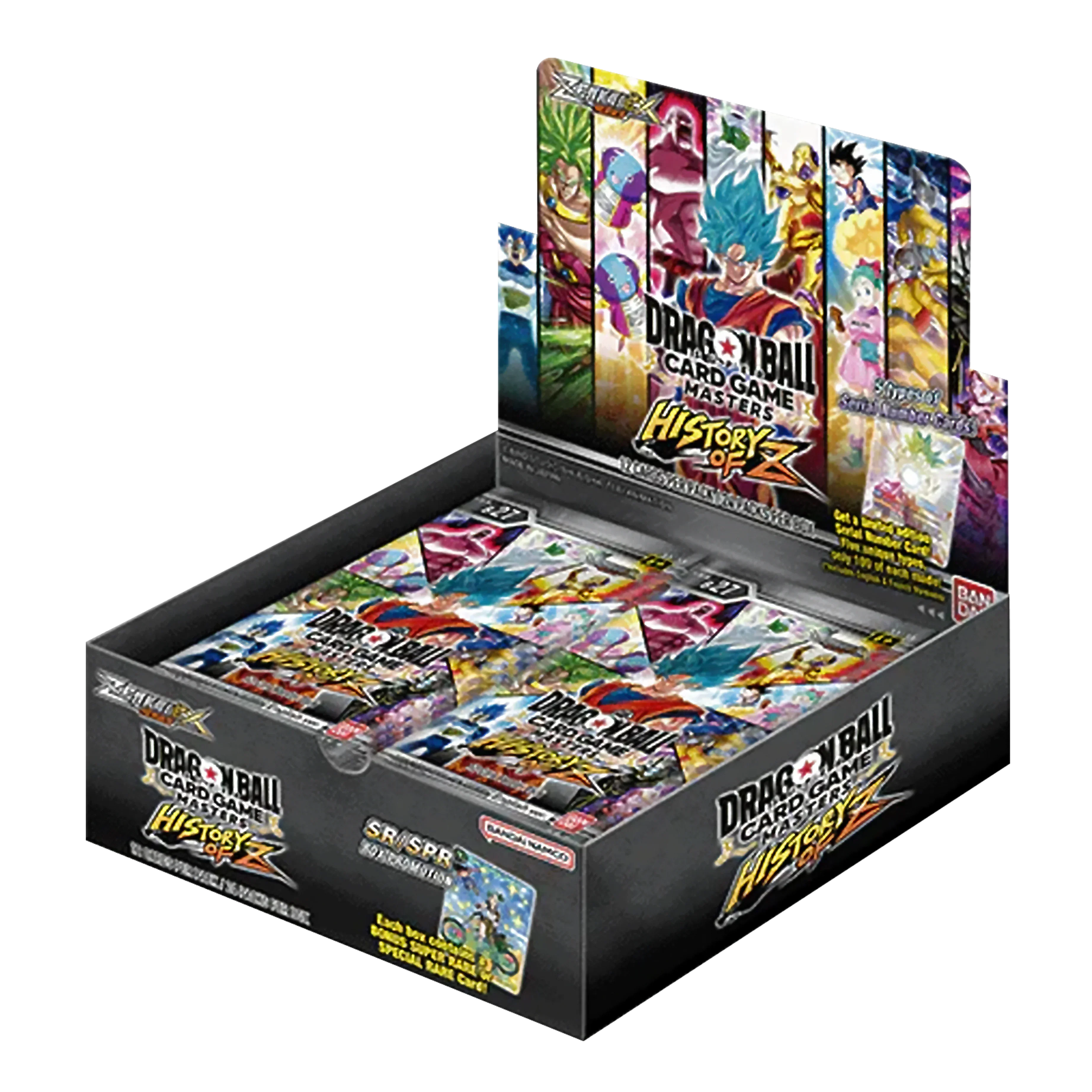 Dragon Ball Super CG - Zenkai Set 10 - History of Z - B27 Booster Box (24 Packs) The Card Vault Dragon Ball Super CG - Zenkai Set 10 - History of Z - B27 Booster Box (24 Packs) The Card Vault