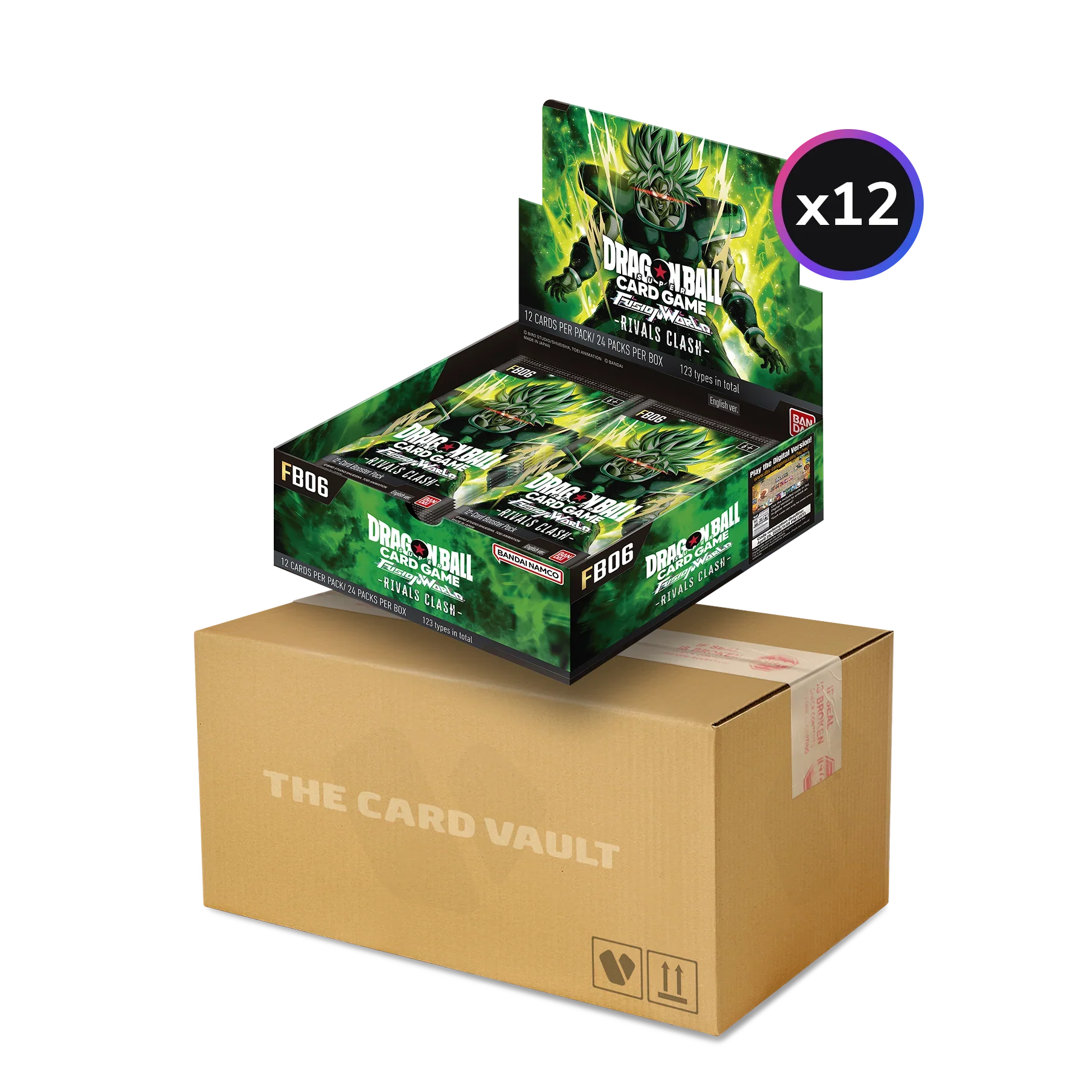 fb06 booster box FB-06Rivals Clash Booster TCG BOX & CASEFactory Sealed