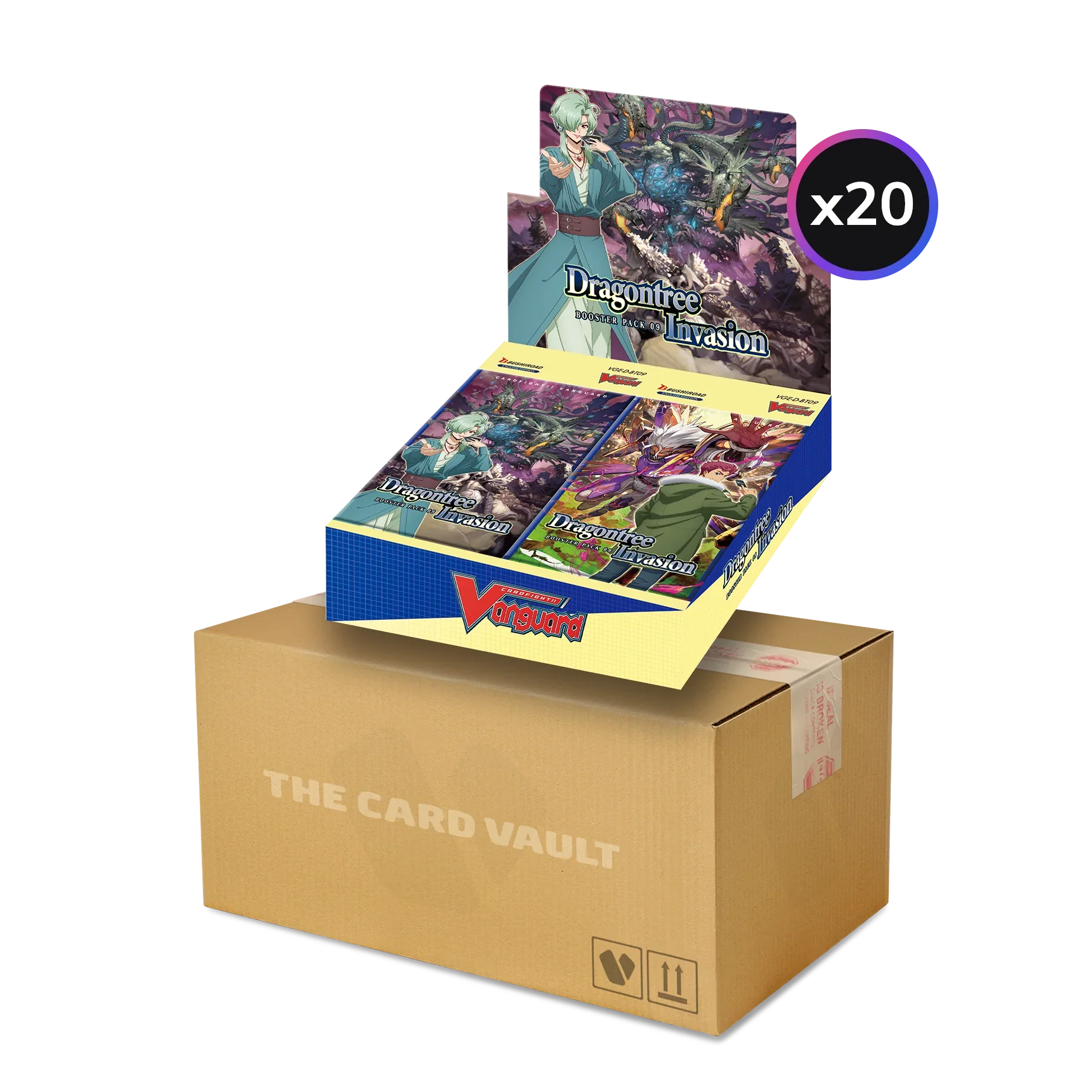 Cardfight!! Vanguard TCG - Minerva Rising - Display Case The Card Vault Cardfight!! Vanguard TCG - Minerva Rising - Display Case The Card Vault