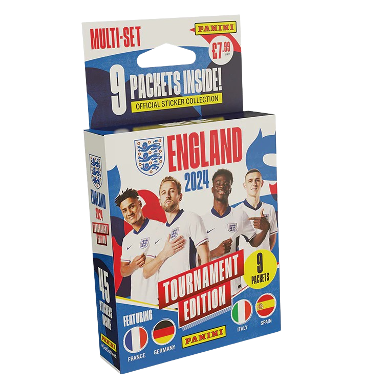 Panini - England 2024 Tournament Edition Football (Soccer) Sticker Collection - Multiset